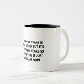 Tasse 2 Couleurs Mauvaise humeur (Devant droit)