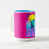 Tasse 2 Couleurs Maxine Headroom (Devant gauche)