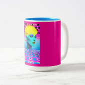 Tasse 2 Couleurs Maxine Headroom (Devant droit)