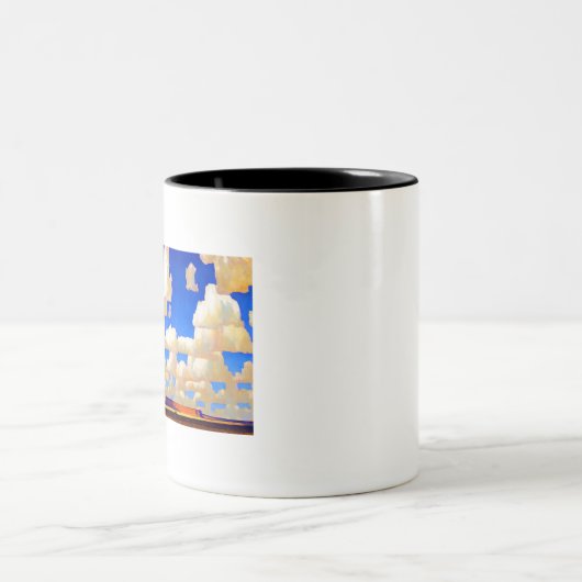 Tasse 2 Couleurs Maynard Dixon Cloud World (Centre)