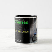 Tasse 2 Couleurs MC Musique Badass (Centre)