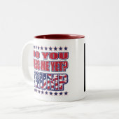 Tasse 2 Couleurs Me Manquez-Vous Encore - Président Trump (Devant gauche)