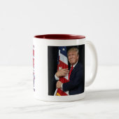 Tasse 2 Couleurs Me Manquez-Vous Encore - Président Trump (Devant droit)
