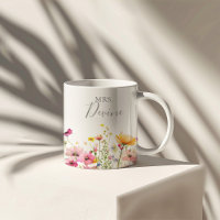Meadow Colorful Fleur sauvage Mme Newlyhed Bride