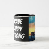 Tasse 2 Couleurs Meaningful Motivational Positive Quote (Centre)