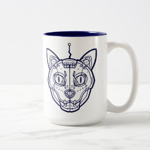 Tasse 2 Couleurs Mécanicat de la Marine