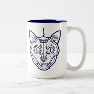 Tasse 2 Couleurs Mécanicat de la Marine