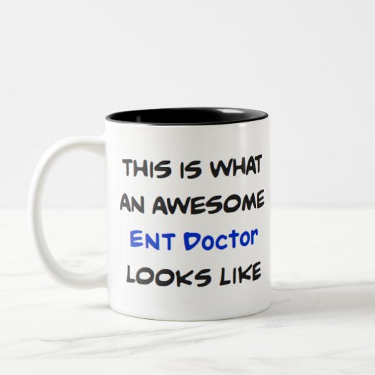 Tasse 2 Couleurs médecin, génial (Gauche)