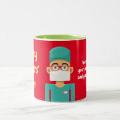 Tasse 2 Couleurs Médico cirujano (Centre)