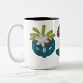 Tasse 2 Couleurs Méditation à la maison (Gauche)