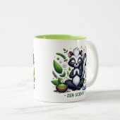 Tasse 2 Couleurs Méditation parfum zen Skunk (Devant droit)