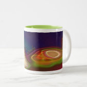 Tasse 2 Couleurs méditation transcendantale (Devant droit)