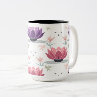 Tasse 2 Couleurs Meditation Yoga Wellness Mandala Bamboo Relaxation