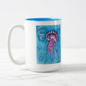 Tasse 2 Couleurs Medusa de mer profonde (Gauche)