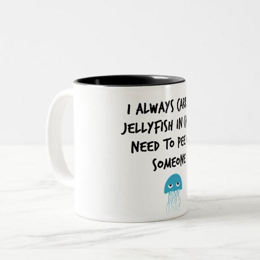 Tasse 2 Couleurs Méduse (Devant gauche)