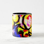 Tasse 2 Couleurs Méduse drôle (Centre)