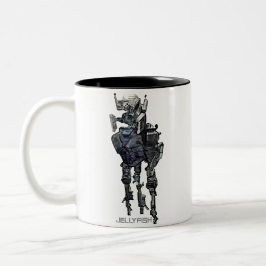 Tasse 2 Couleurs Méduse ou lustre UFO ou UAP (Gauche)