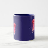 Tasse 2 Couleurs Méduses Incroyables Dans L'Espace (Centre)