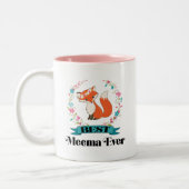 Tasse 2 Couleurs Meema Ever Grandma Cadeau (Gauche)