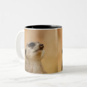 Tasse 2 Couleurs Meerkat 011 (Devant gauche)