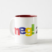 Tasse 2 Couleurs Meg Whitman pour le gouverneur (Devant gauche)