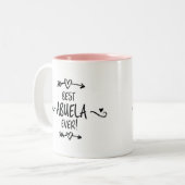 Tasse 2 Couleurs Meilleur Abuela (Devant gauche)