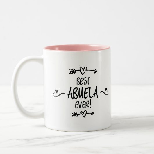 Tasse 2 Couleurs Meilleur Abuela (Gauche)