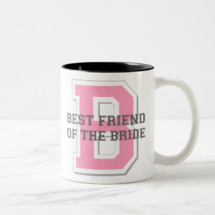 Tasse 2 Couleurs Meilleur ami de l'acclamation de jeune mariée