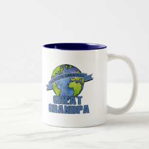 Tasse 2 Couleurs Meilleur Arrière Grand-Père du Monde