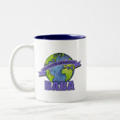 Tasse 2 Couleurs Meilleur Baba du Monde (Gauche)