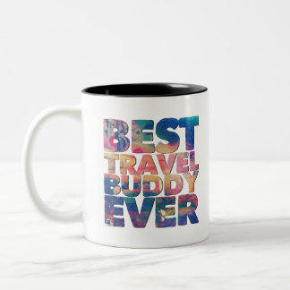 Tasse 2 Couleurs Meilleur cadeau coloré jamais pote de voyage pour 