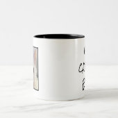 Tasse 2 Couleurs Meilleur Chat Papa Jamais Fête des pères Photo per (Centre)