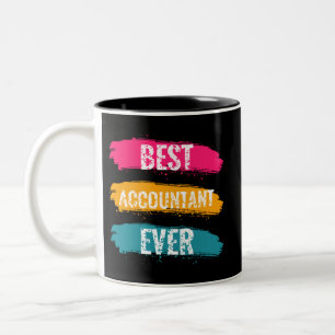 Tasse 2 Couleurs Meilleur comptable
