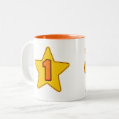 Tasse 2 Couleurs Meilleur entraîneur (Devant gauche)