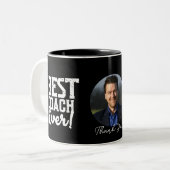 Tasse 2 Couleurs Meilleur entraîneur jamais (Devant gauche)