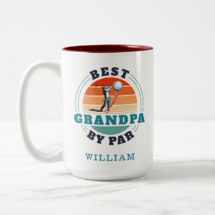 Tasse 2 Couleurs Meilleur Grand-Père Par Par Rétro Fête des Pères P