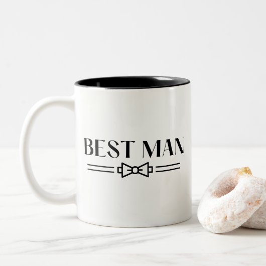 Tasse 2 Couleurs Meilleur homme (Avec donut)