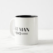Tasse 2 Couleurs Meilleur homme (Devant gauche)
