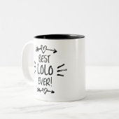 Tasse 2 Couleurs Meilleur Lolo Ever (Devant gauche)