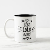 Tasse 2 Couleurs Meilleur Lolo Ever (Gauche)