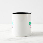 Tasse 2 Couleurs Meilleur morceau de 1991 (Centre)