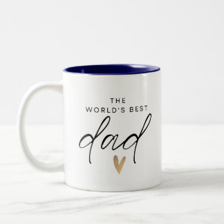 Tasse 2 Couleurs Meilleur Papa du Monde