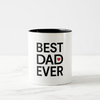 Tasse 2 Couleurs Meilleur Papa du Monde