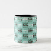 Tasse 2 Couleurs Meilleur papa jamais (Centre)