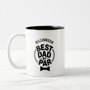 Tasse 2 Couleurs Meilleur papa par Par Funny Fête des pères cadeau 