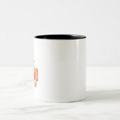 Tasse 2 Couleurs Meilleur papa par rapport (Centre)