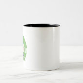 Tasse 2 Couleurs Meilleur papa par rapport (Centre)