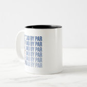 Tasse 2 Couleurs Meilleur papa par rapport (Devant gauche)