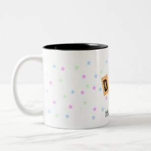 Tasse 2 Couleurs Meilleur papa personnalisé