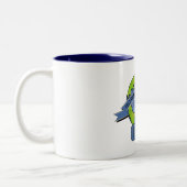 Tasse 2 Couleurs Meilleur Papi du Monde (Gauche)